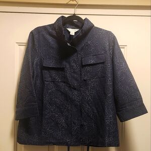 Collared button up top NWT